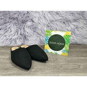 Journee Collection Women's Aniee Knit Mules - Black 10M